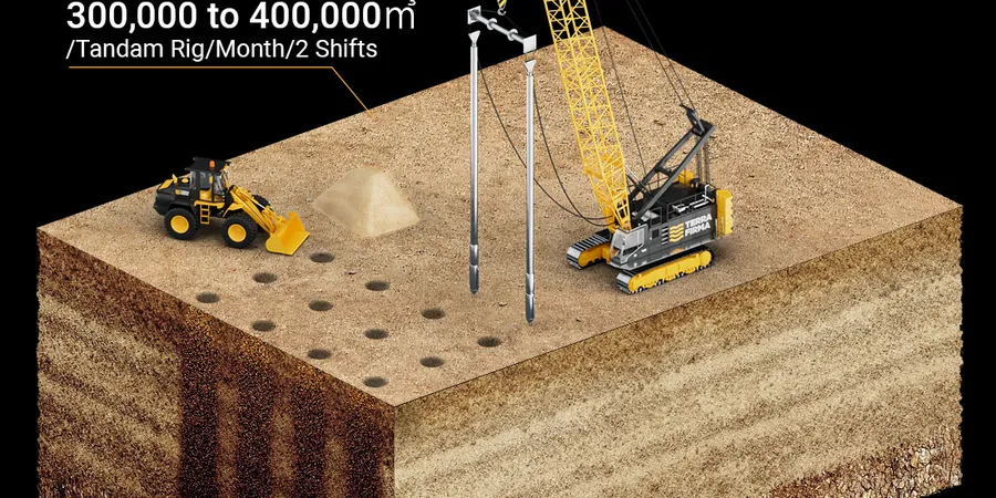 Diseño de Vibrocompactación en San Luis Potosí: Densificación Profunda